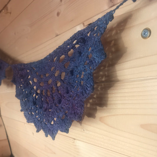 Sunburst Mandala Crochet Bunting Pattern