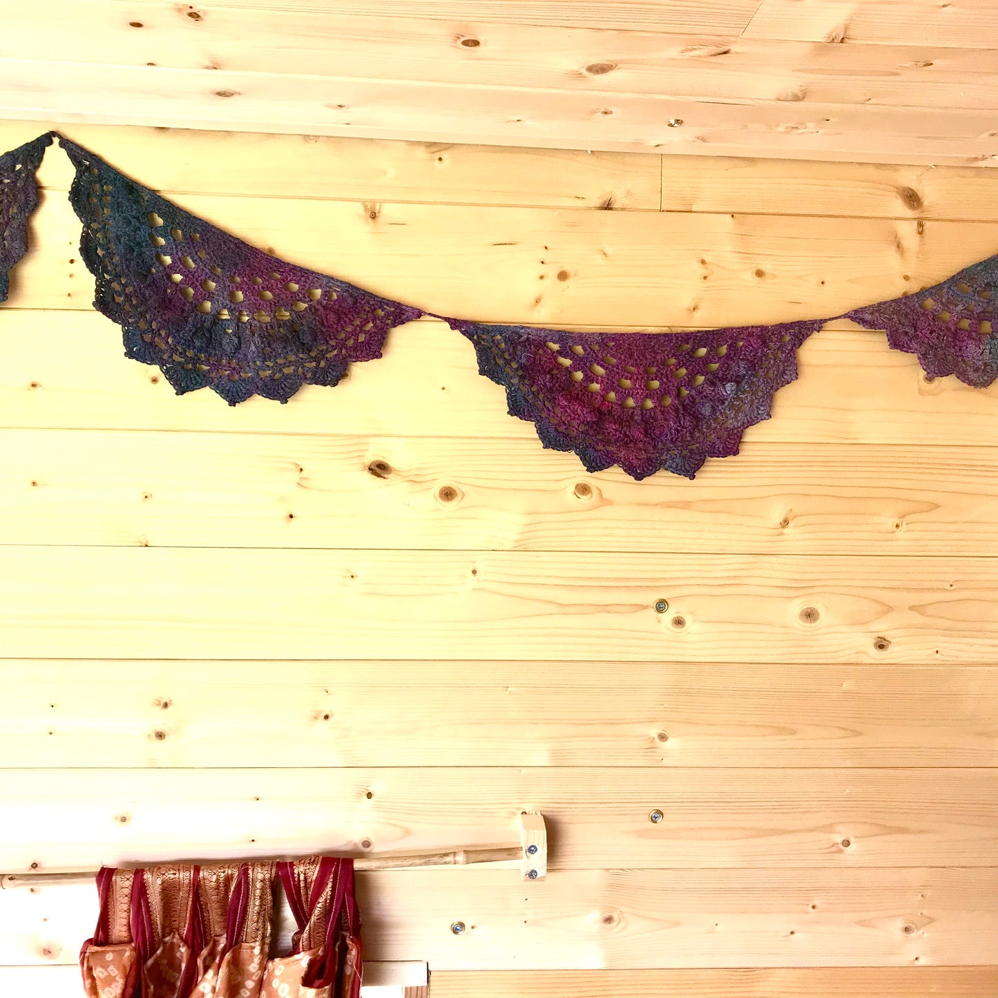 Sunburst Mandala Crochet Bunting Pattern