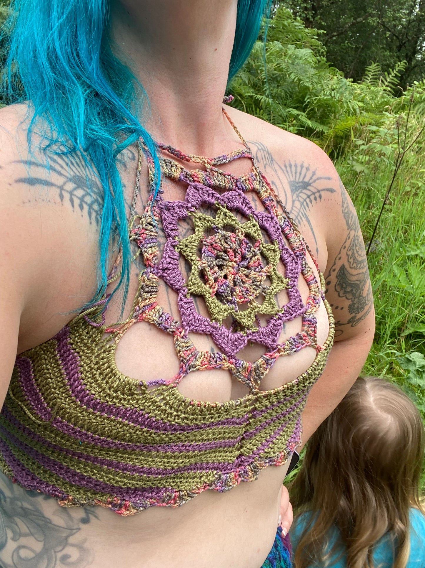 Soul Flower Crop Top