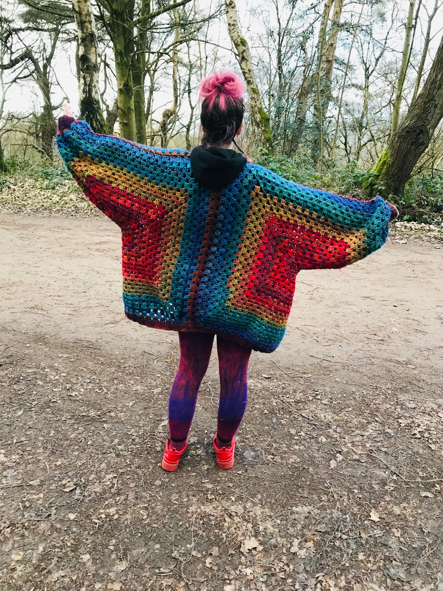 Oversized Hexi Cardigan