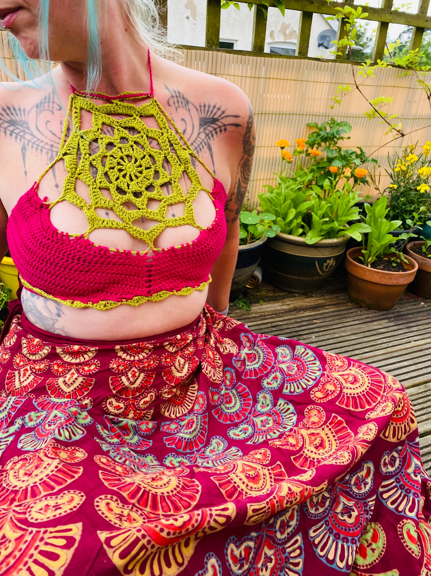 Soul Flower Crop Top