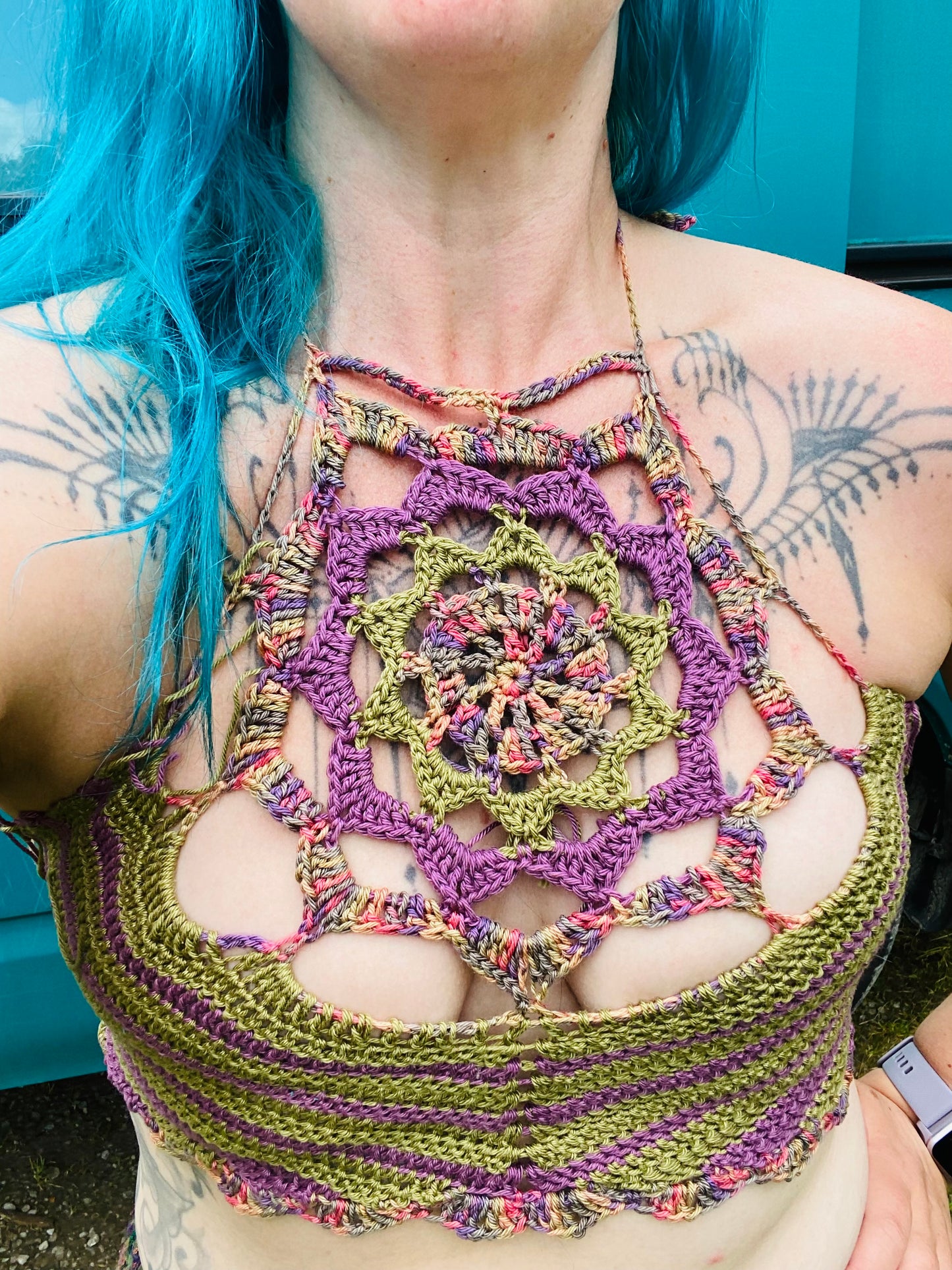 Soul Flower Crop Top