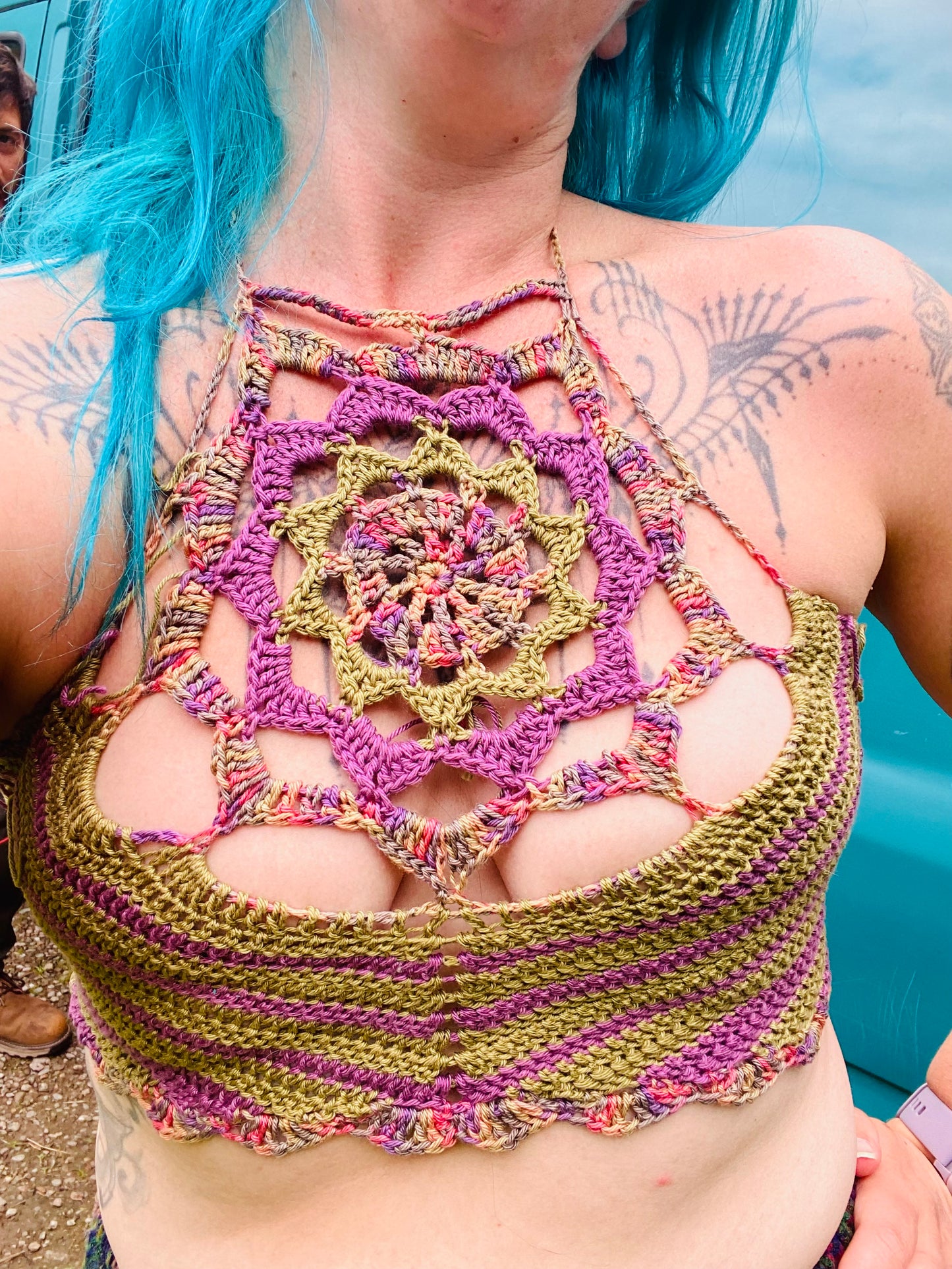 Soul Flower Crop Top