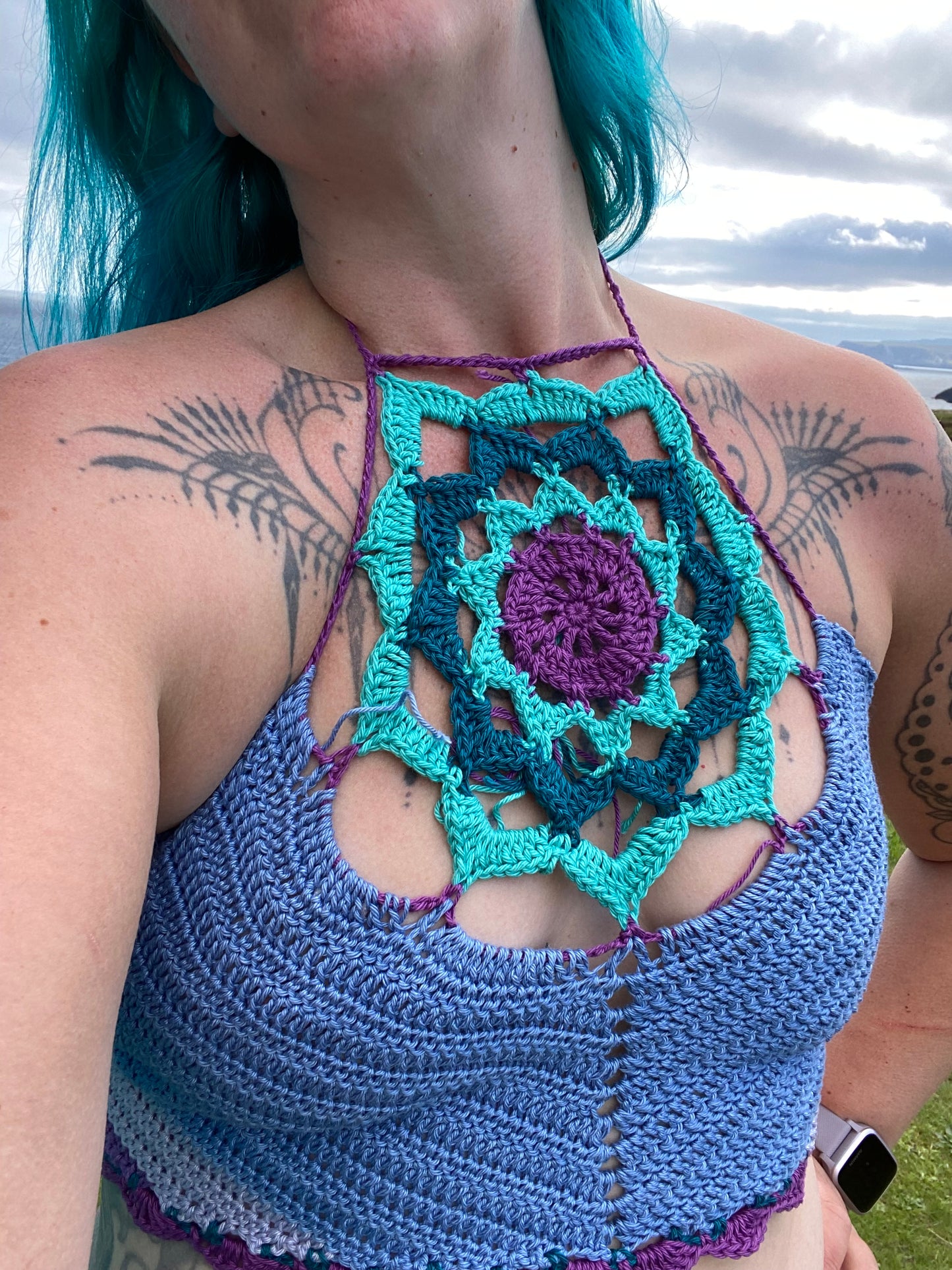 Soul Flower Crop Top