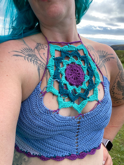 Soul Flower Crop Top