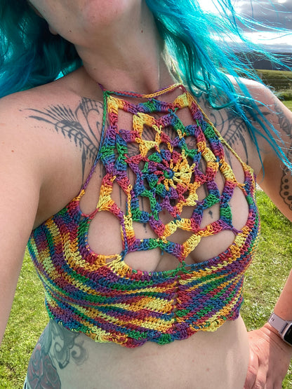 Soul Flower Crop Top
