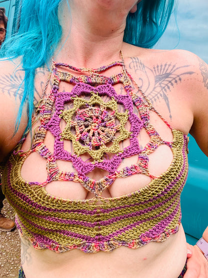 Soul Flower Crop Top